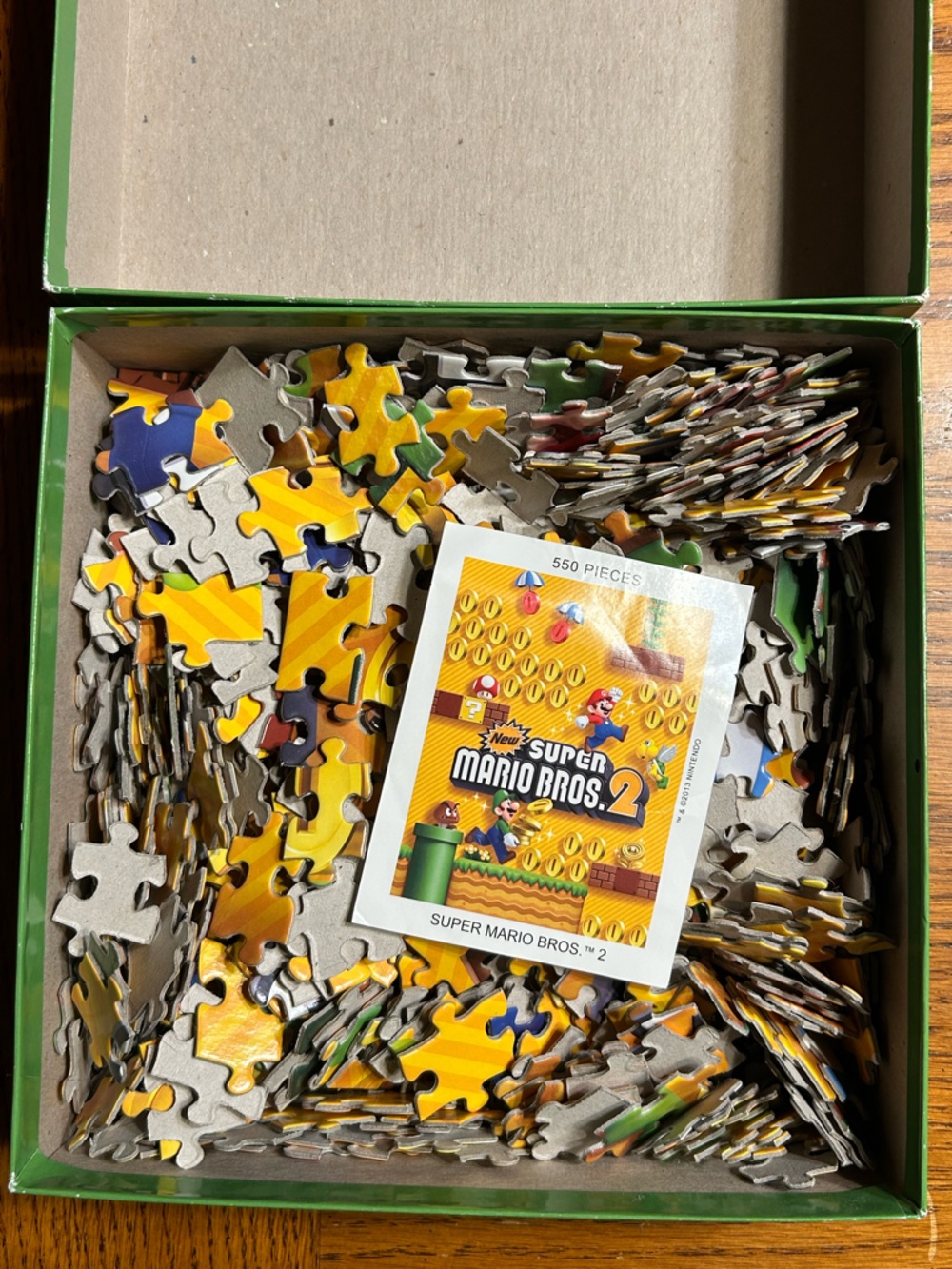 Super Mario Bros. 2 Puzzle 550 pieces - Picture 2 of 2